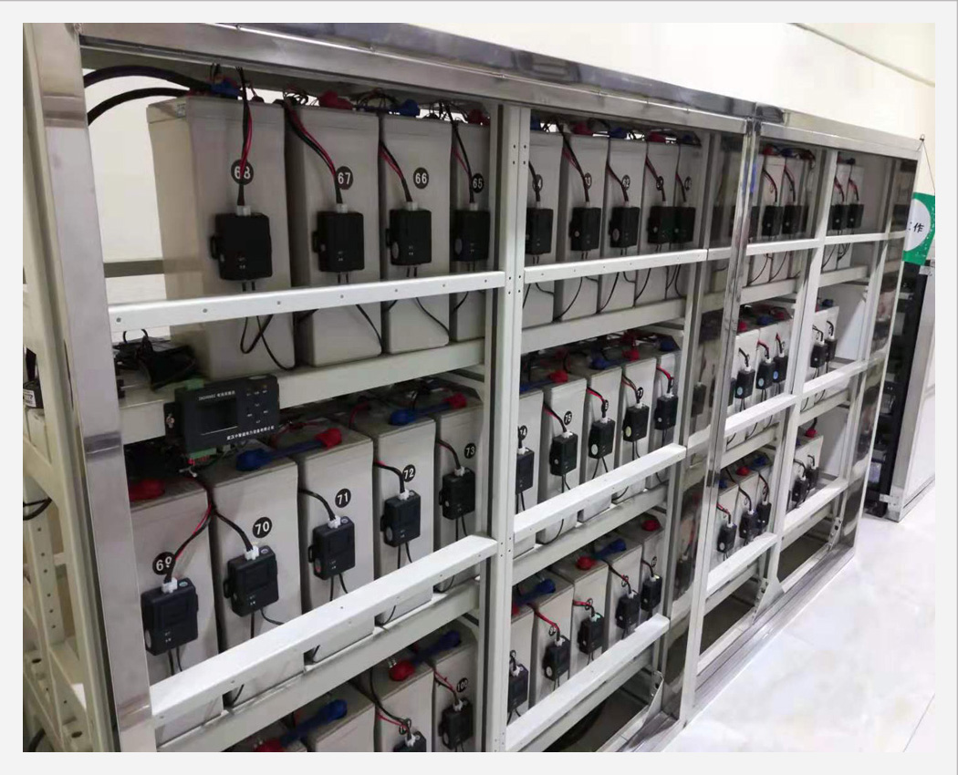 蓄電池監(jiān)測系統(tǒng)現(xiàn)場安裝情況